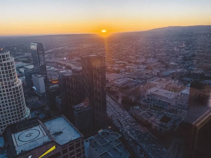 Sunrise In Los Angeles